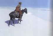 Frederic Remington The Scout:Friends or Foes (mk43) Spain oil painting artist